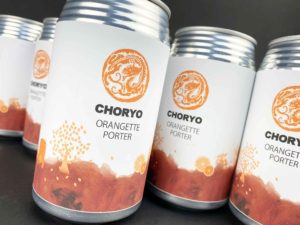 長龍　クラフトビール　ORANGETTE　PORTER 355ml缶　バナー